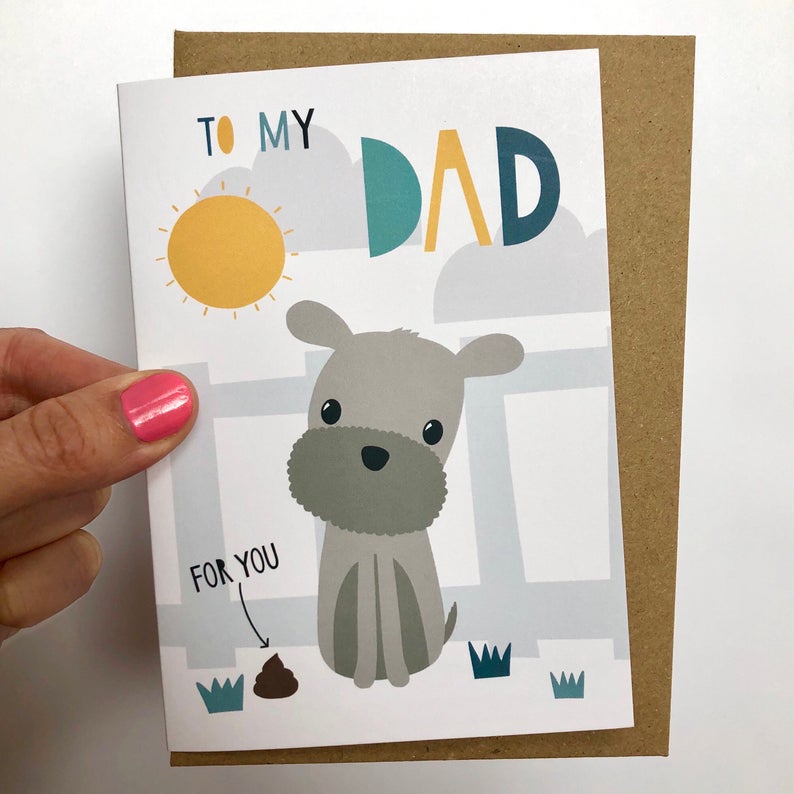 To My Dad, From the Dog Card image 2