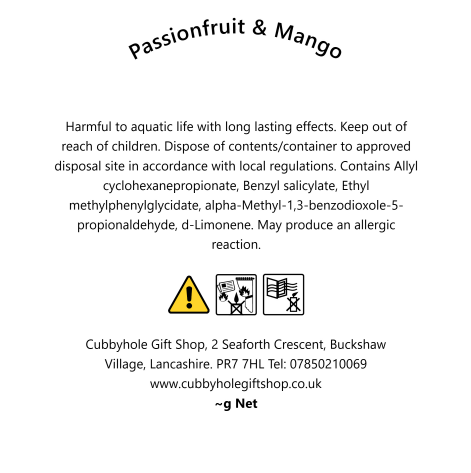 Passionfruit & Mango Wax Melts image 7