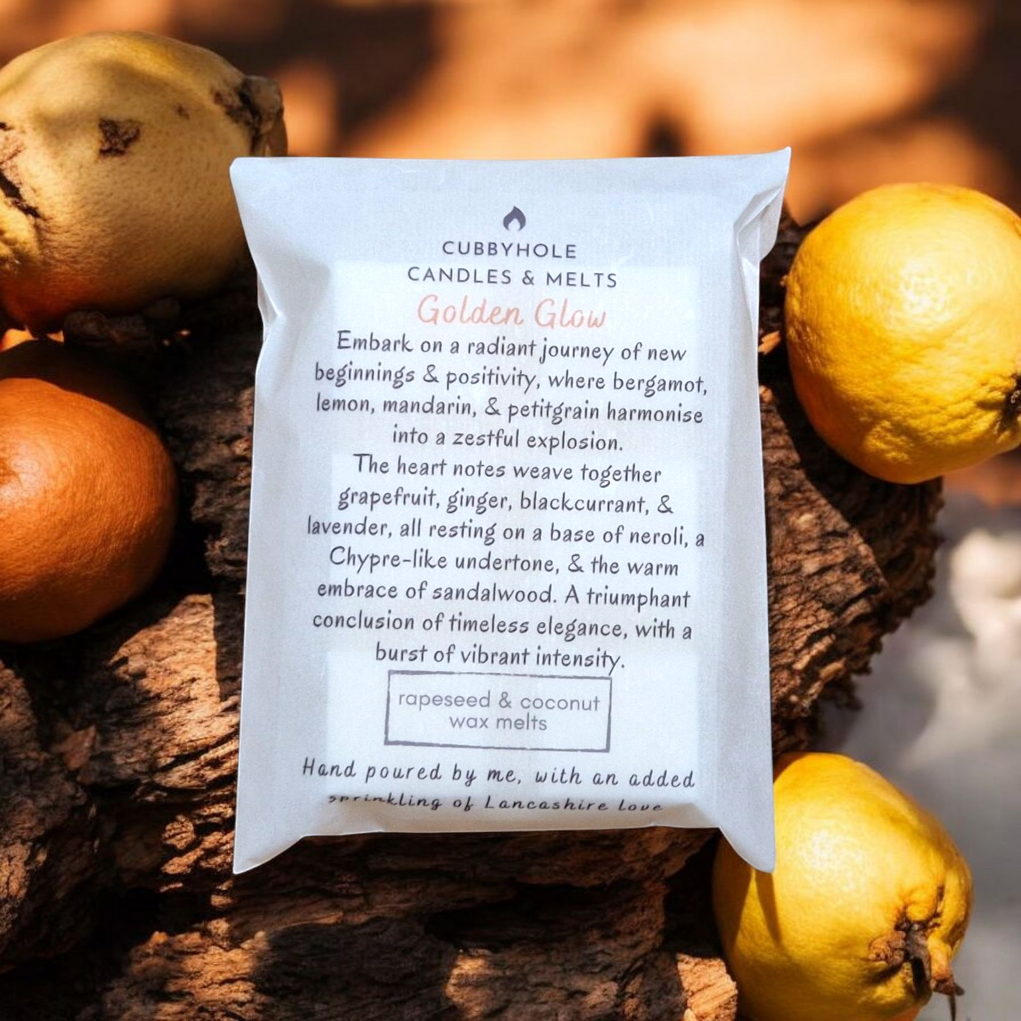 Golden Glow Natural Wax Melts image 0