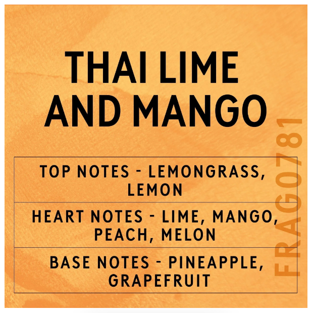 Thai Lime & Mango Natural Wax Melts image 2