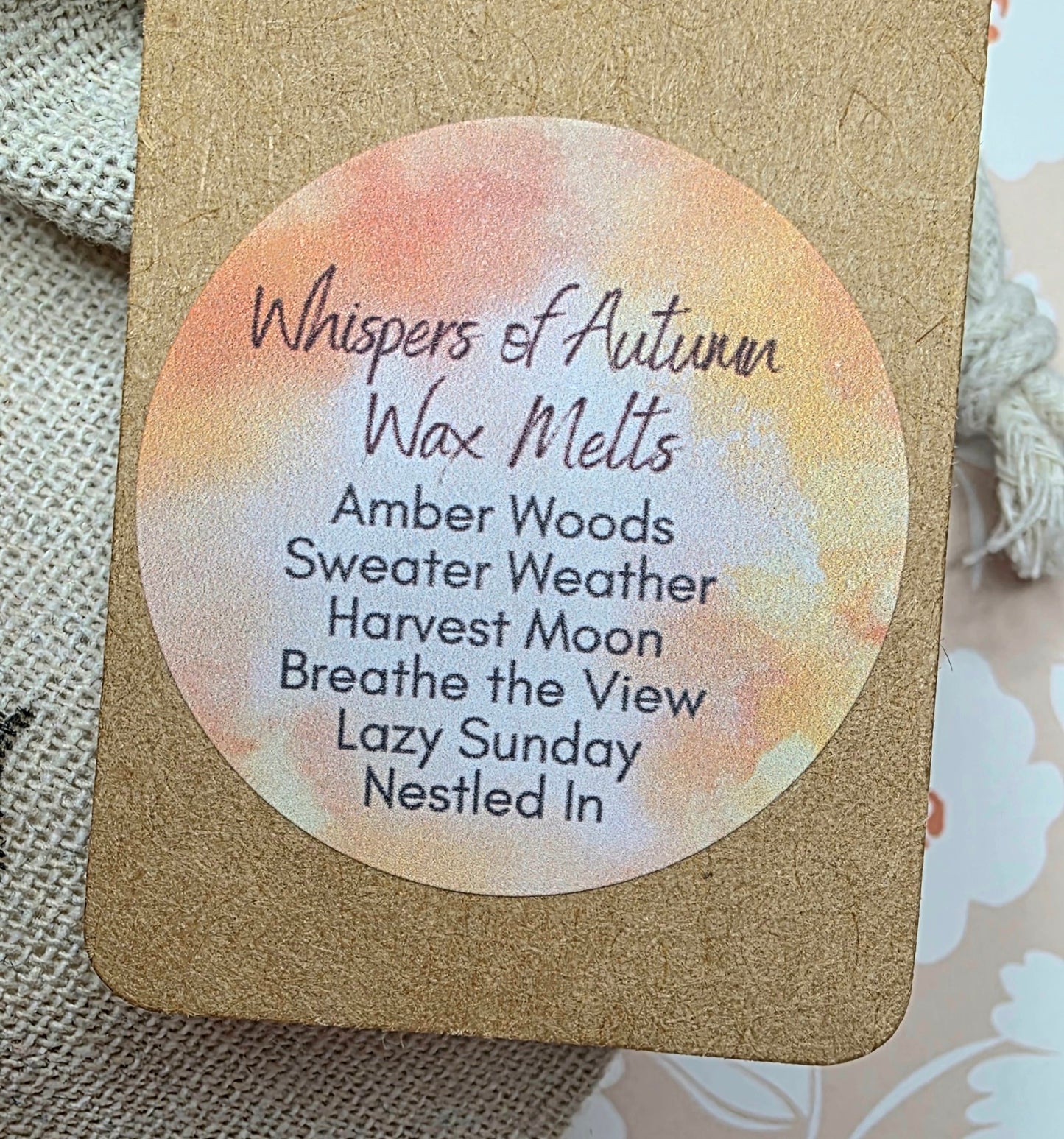 Harvest Moon Wax Melts