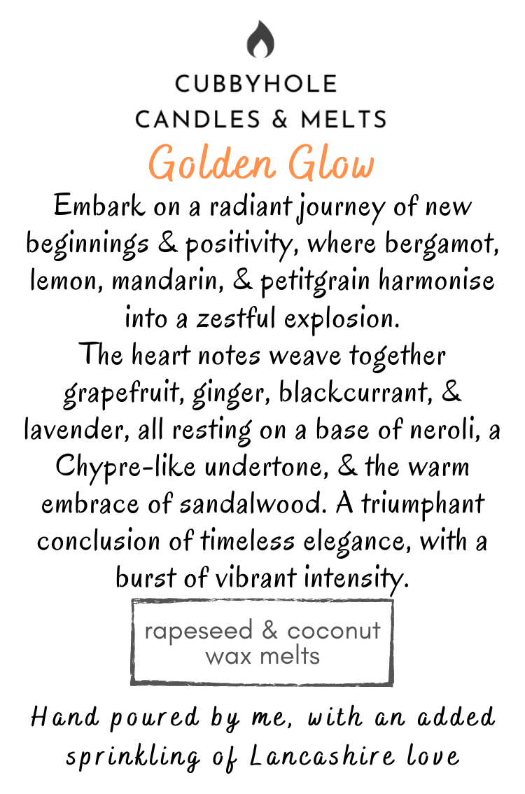 Golden Glow Natural Wax Melts image 3