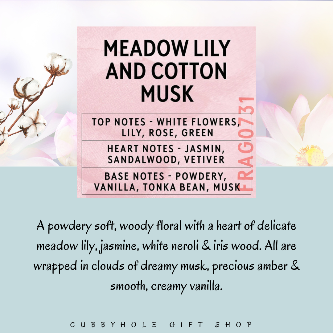 Meadow Lily & Cotton Musk Wax Melts image 0