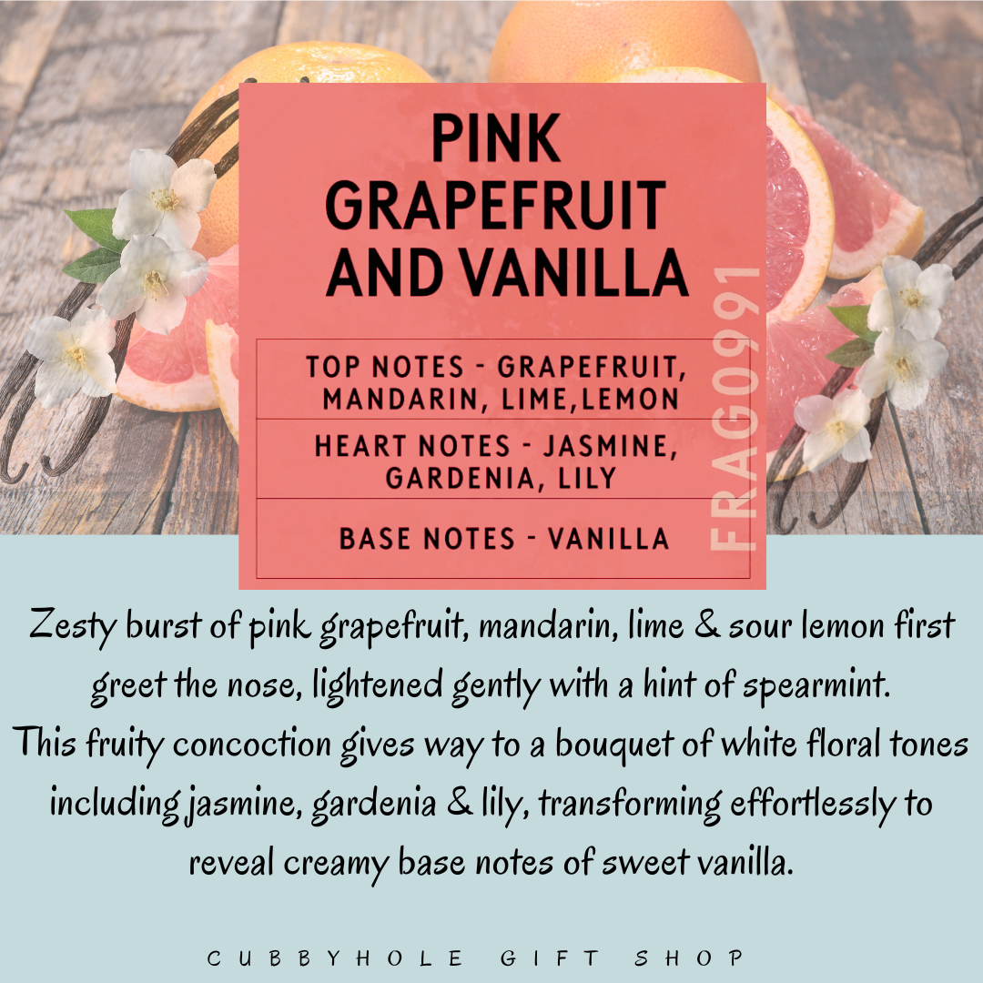 Pink Grapefruit & Vanilla Soy Wax Melts image 1