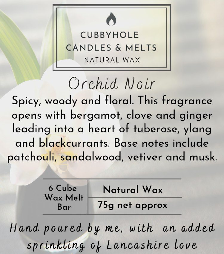 Orchid Noir Natural Wax Melts image 0