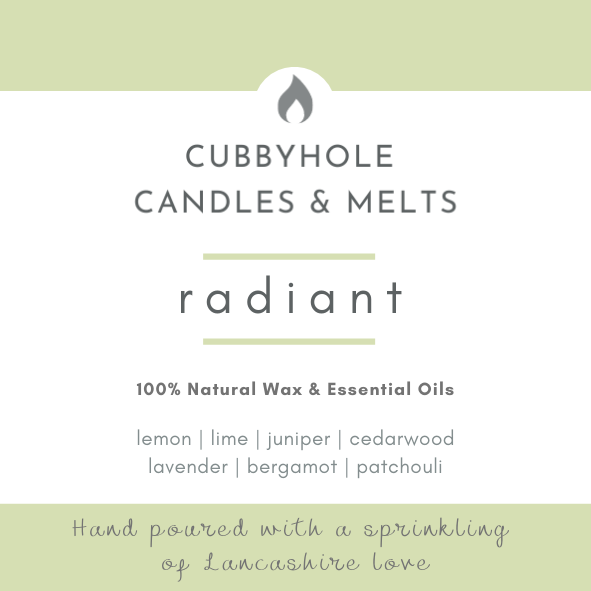 'Radiant' Natural Wax Melts - Wellbeing Collection image 0