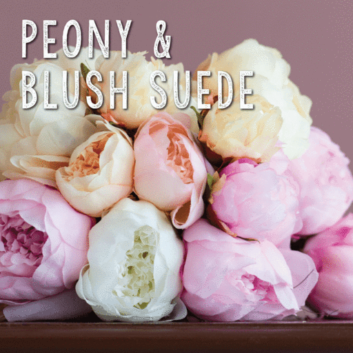 Peony & Blush Suede Soy Wax Melts image 8