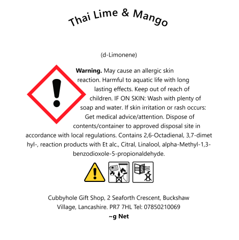 Thai Lime & Mango Natural Wax Melts image 5