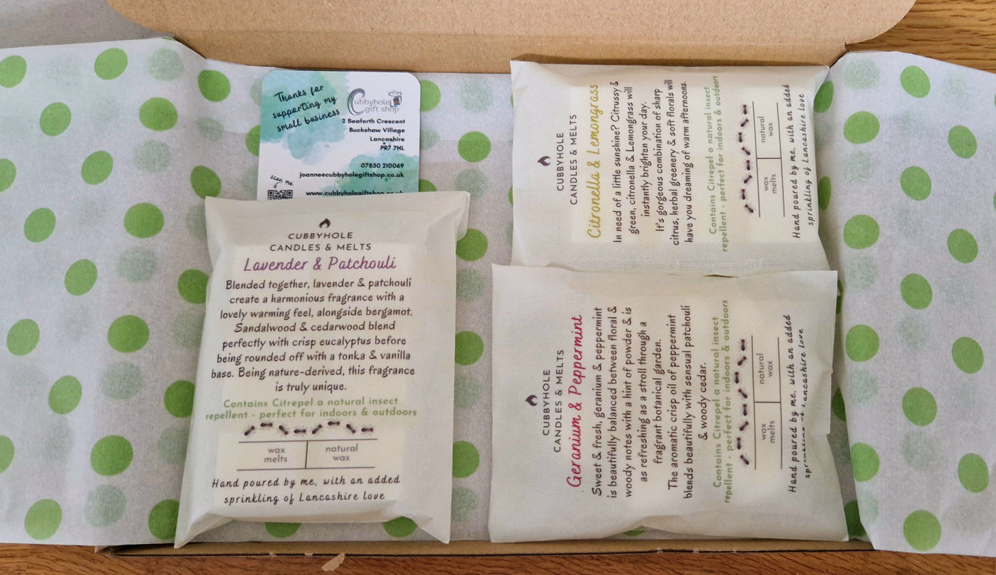 'Buzz Off' Natural Wax Melt Collection - Essential Oils image 3