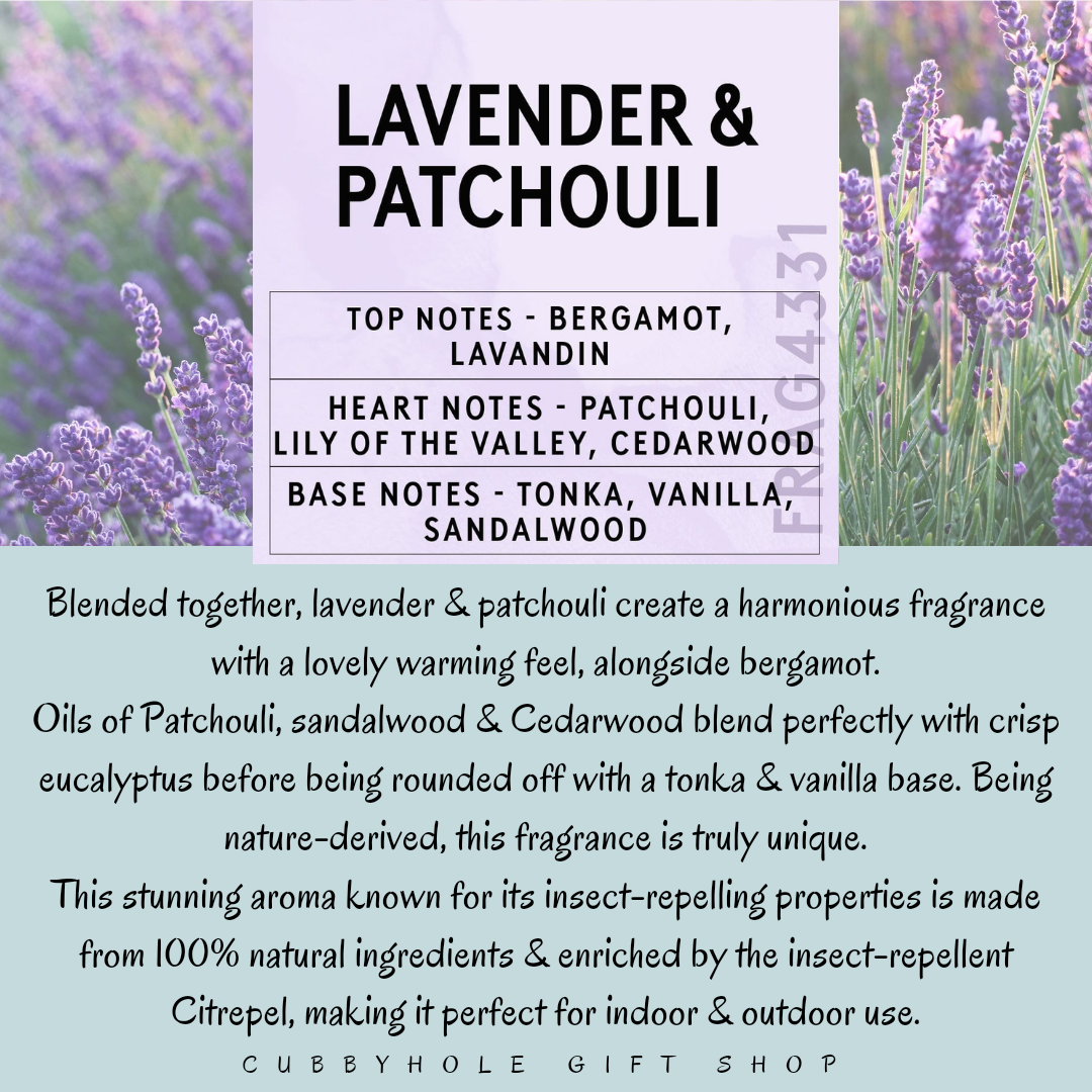 Lavender & Patchouli Natural Wax Melts - Essential Oils image 1