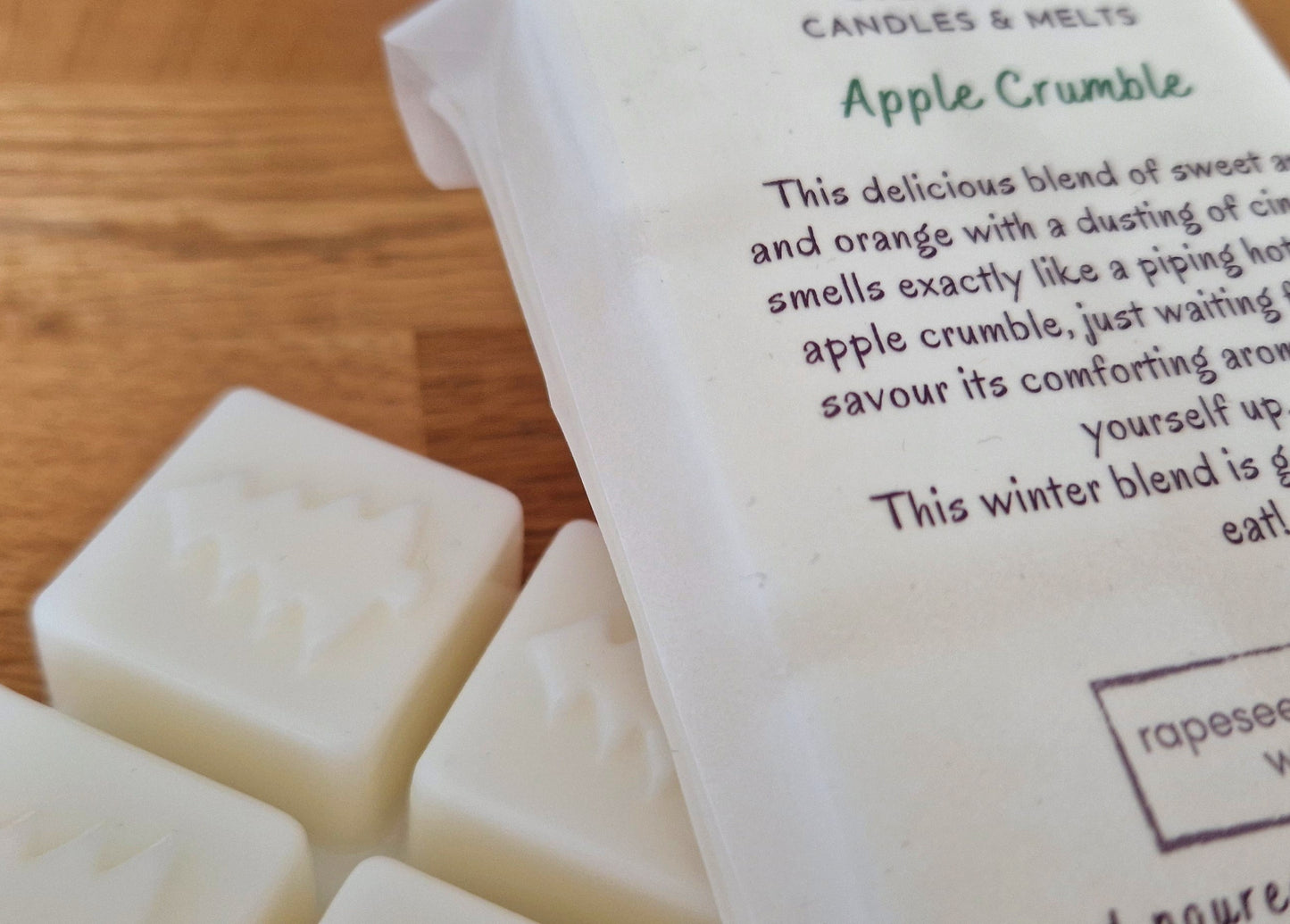 Apple Crumble Natural Wax Melts image 1