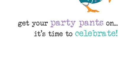 Age 30 – party pants - Card image 2