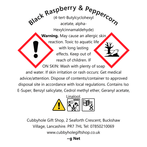 Black Raspberry & Peppercorn Wax Melts