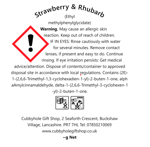 Strawberry & Rhubarb Soy Wax Melts image 6
