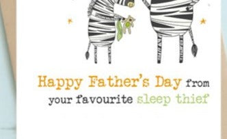 Father’s Day – sleep thief - Card image 1
