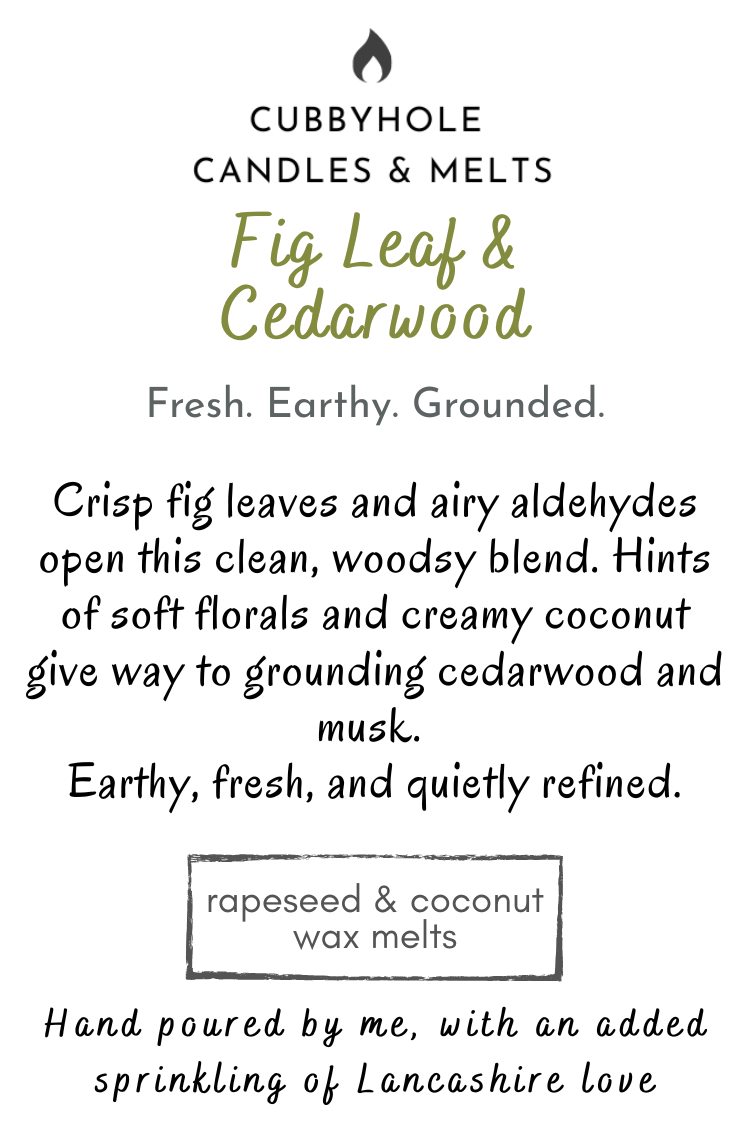 Fig Leaf & Cedarwood Wax Melts image 2