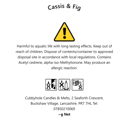 Cassis & Fig Natural Wax Melts image 12
