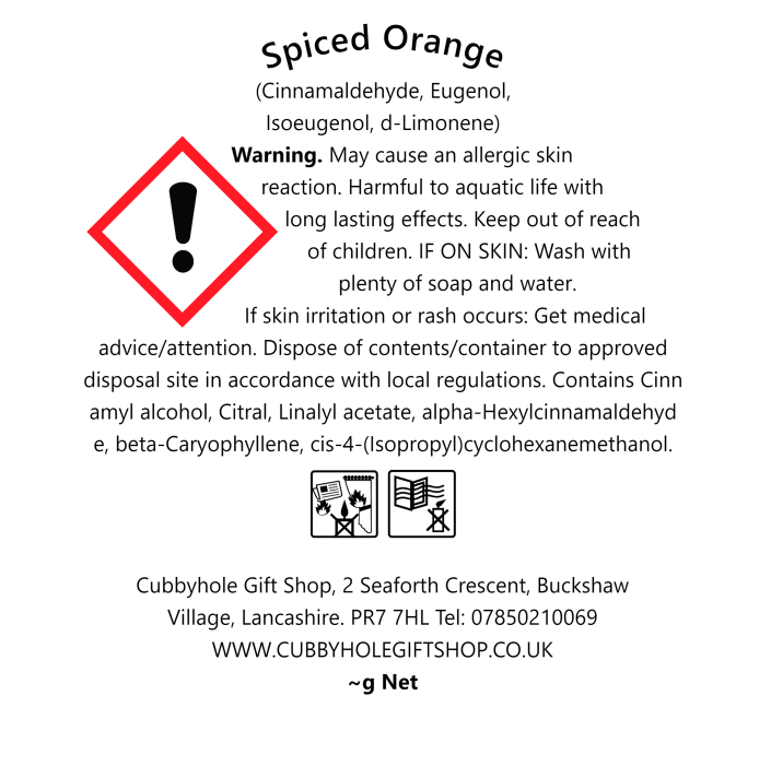Spiced Orange Natural Wax Candle image 3