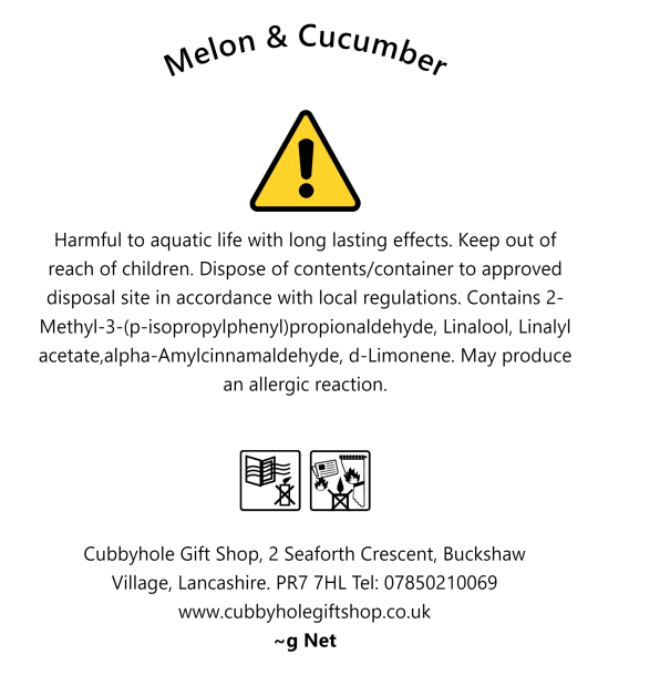 Melon & Cucumber Soy Wax Melts image 6