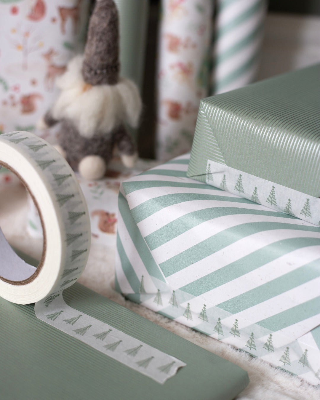 White Flower Paper Tape - Eco Friendly image 5