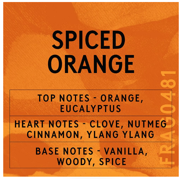 Spiced Orange Natural Wax Candle image 1