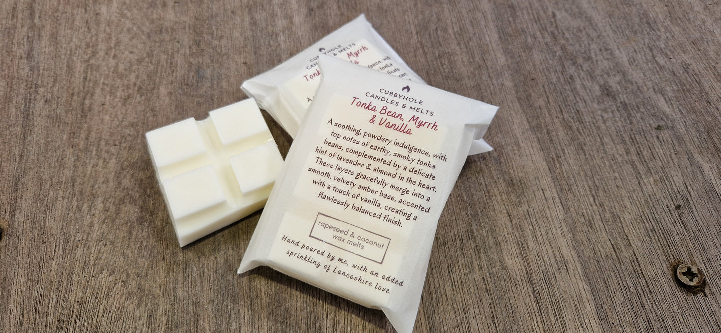 Tonka Bean, Myrrh & Vanilla Wax Melts image 4
