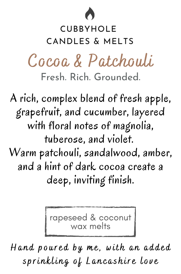 Cocoa & Patchouli Wax Melts image 2