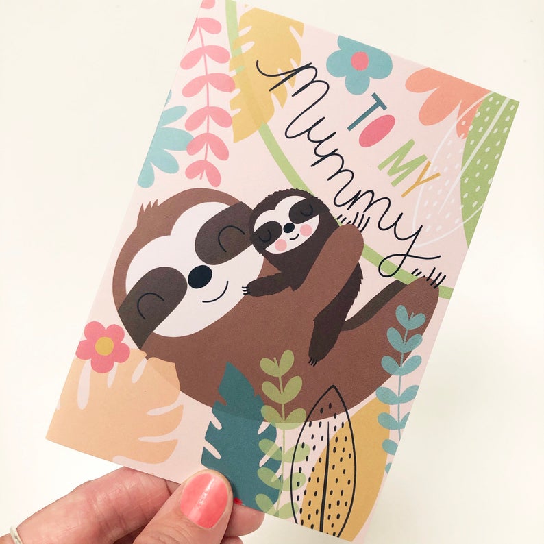 Mummy Sloth Card image 1
