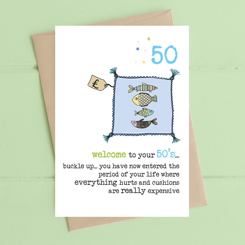 50’s… everything hurts... – Card image 0