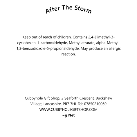 After the Storm Wax Melts