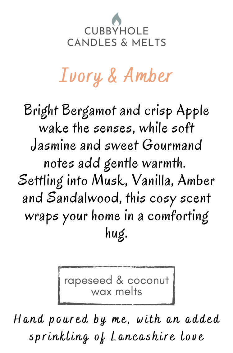 Ivory & Amber Wax Melts