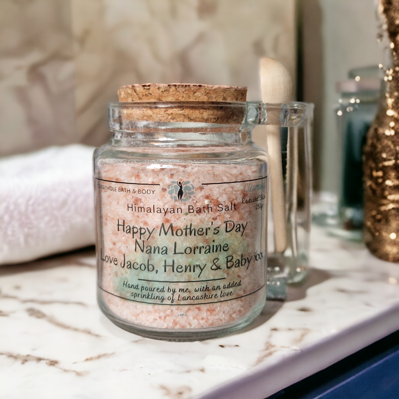 Pink Himalayan Bath Salts