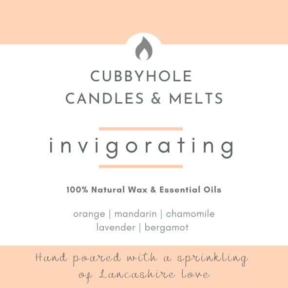 'Invigorating' Natural Wax Melts - Wellbeing Collection image 0