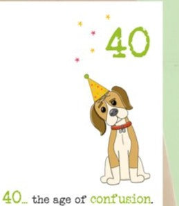 40…. The age of confusion – Card image 1