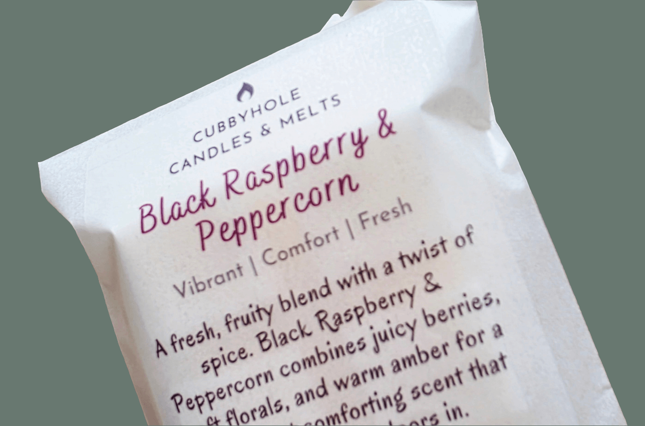 Black Raspberry & Peppercorn Wax Melts