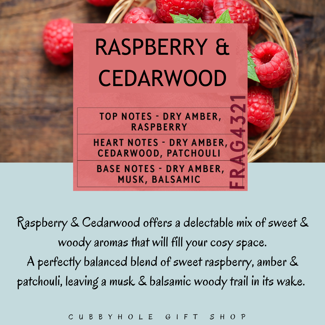 Raspberry & Cedarwood Wax Melts image 2