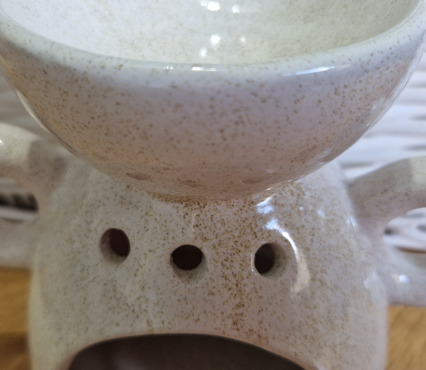 Speckled Ceramic Wax Melter - 3 colours available image 5