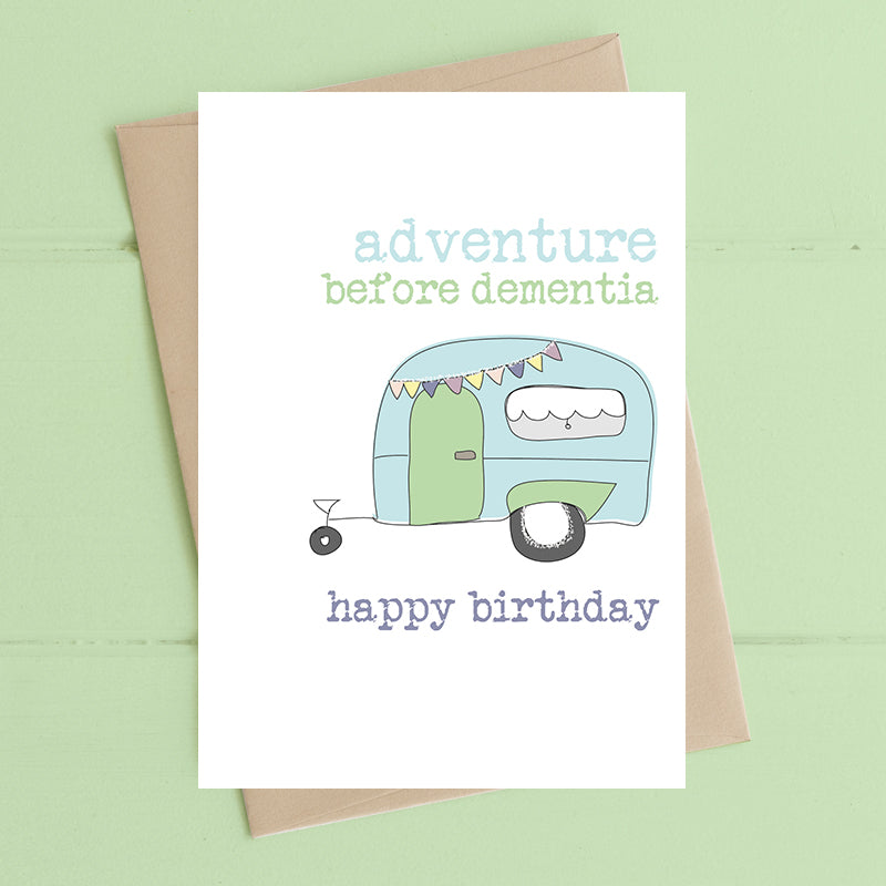 Adventure before dementia - Card image 0