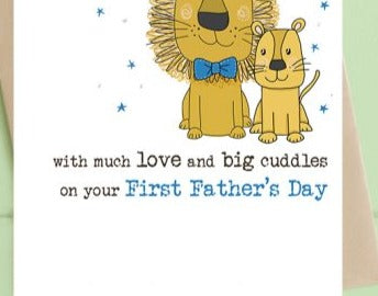First Father’s Day - Card image 1