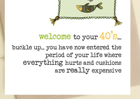40’s… everything hurts... – Card image 2