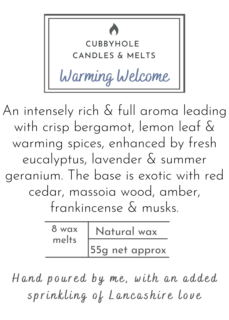 'Warming Welcome' Natural Wax Melts image 3