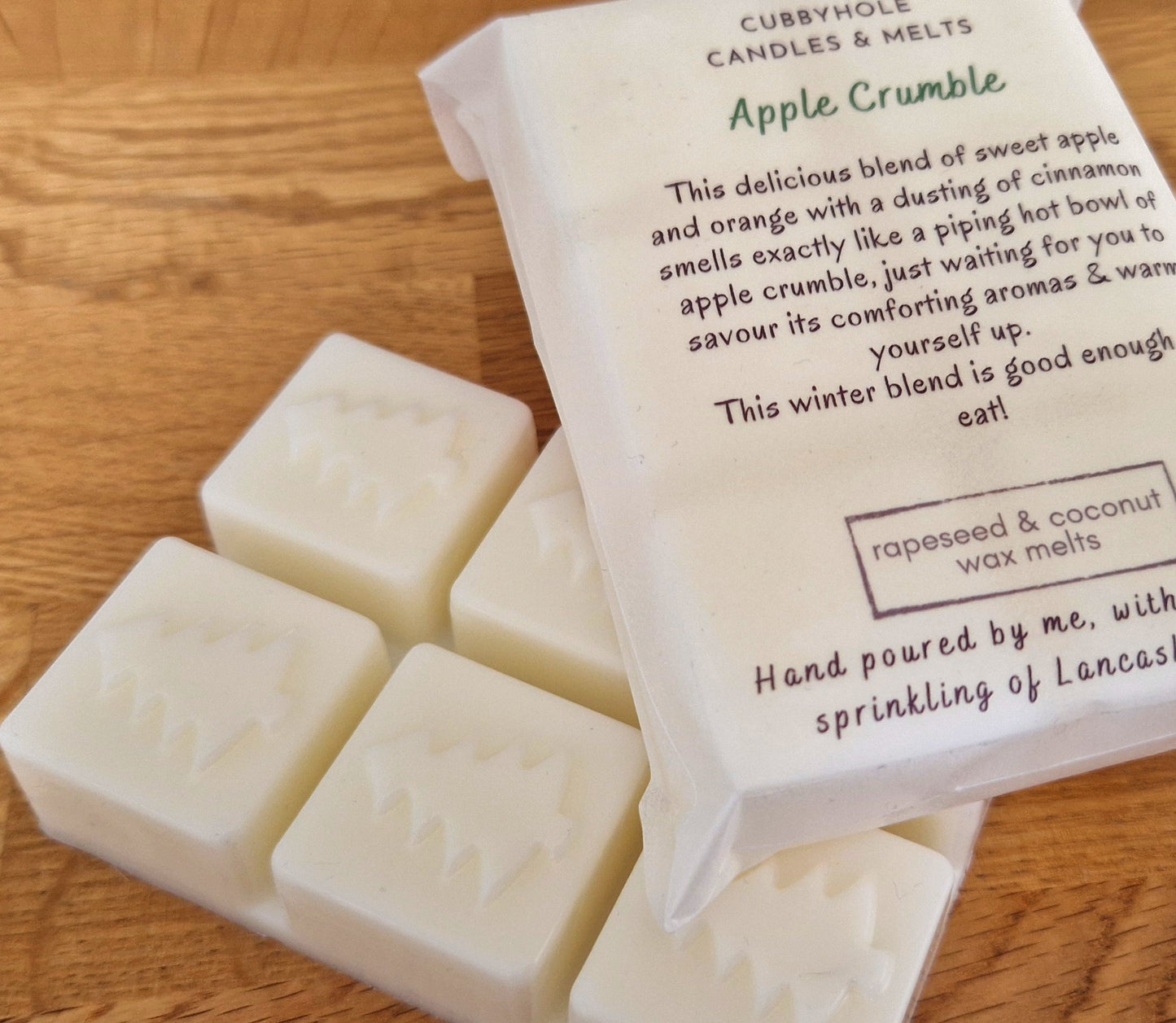 Apple Crumble Natural Wax Melts image 4