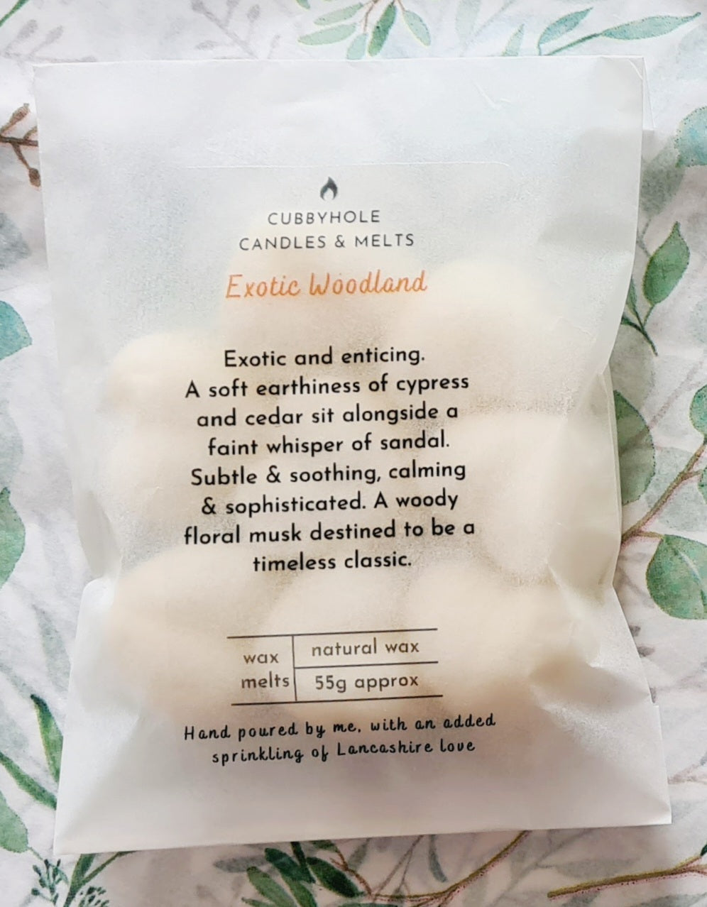 Exotic Woodland Soy Wax Melts image 0