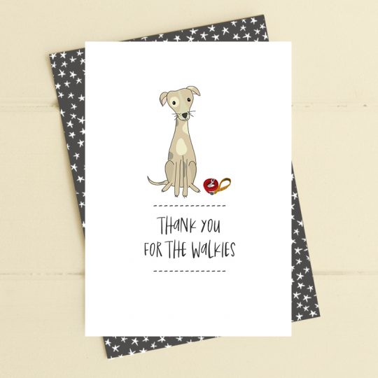 Thank you for the walkies Card image 0