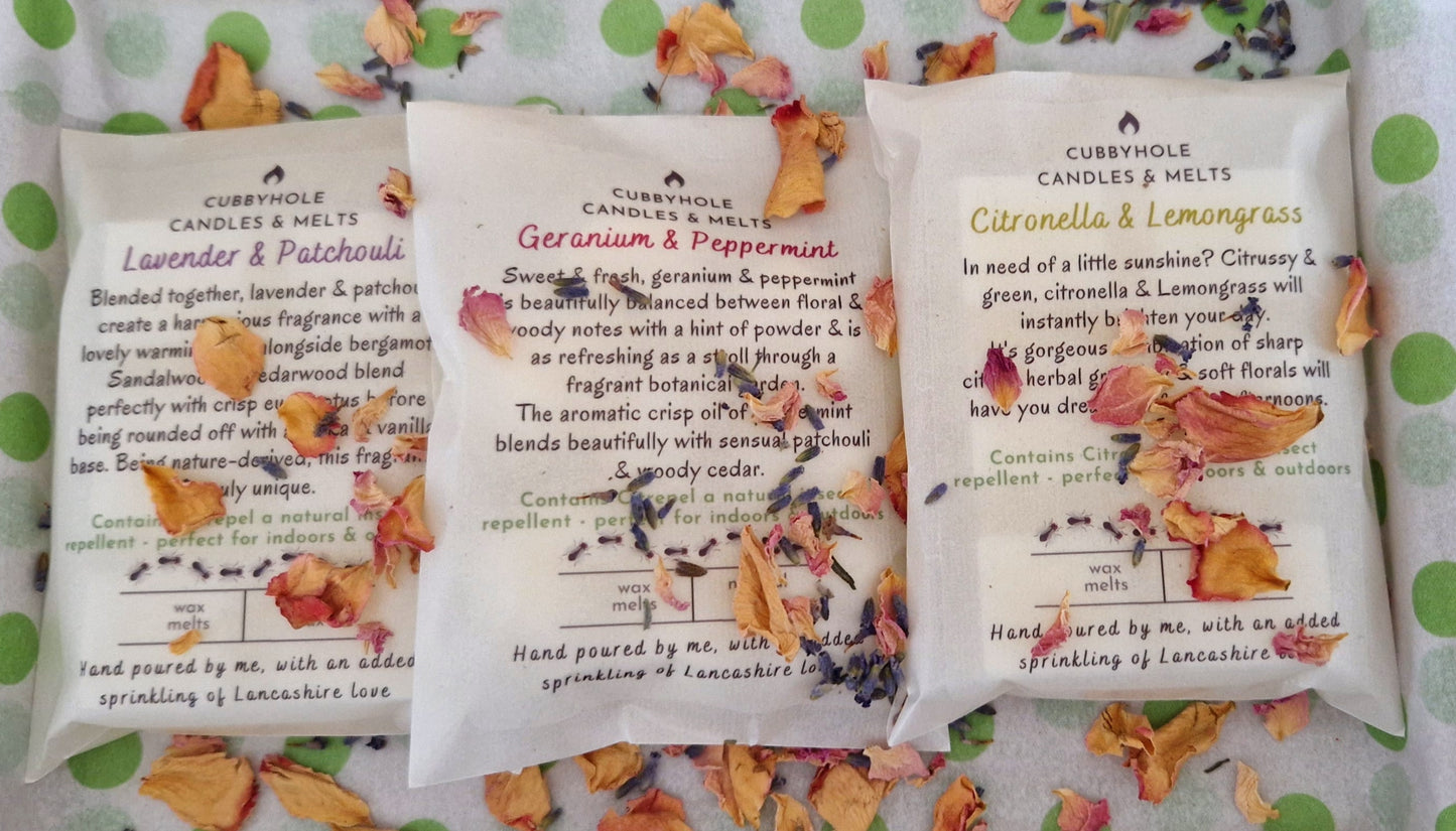 'Buzz Off' Natural Wax Melt Collection - Essential Oils image 1