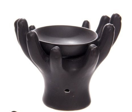 Hands Ceramic Wax Melter / Oil Burner image 2