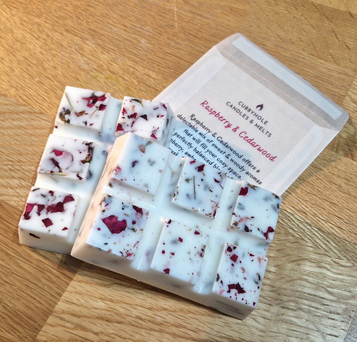 Raspberry & Cedarwood Wax Melts image 1