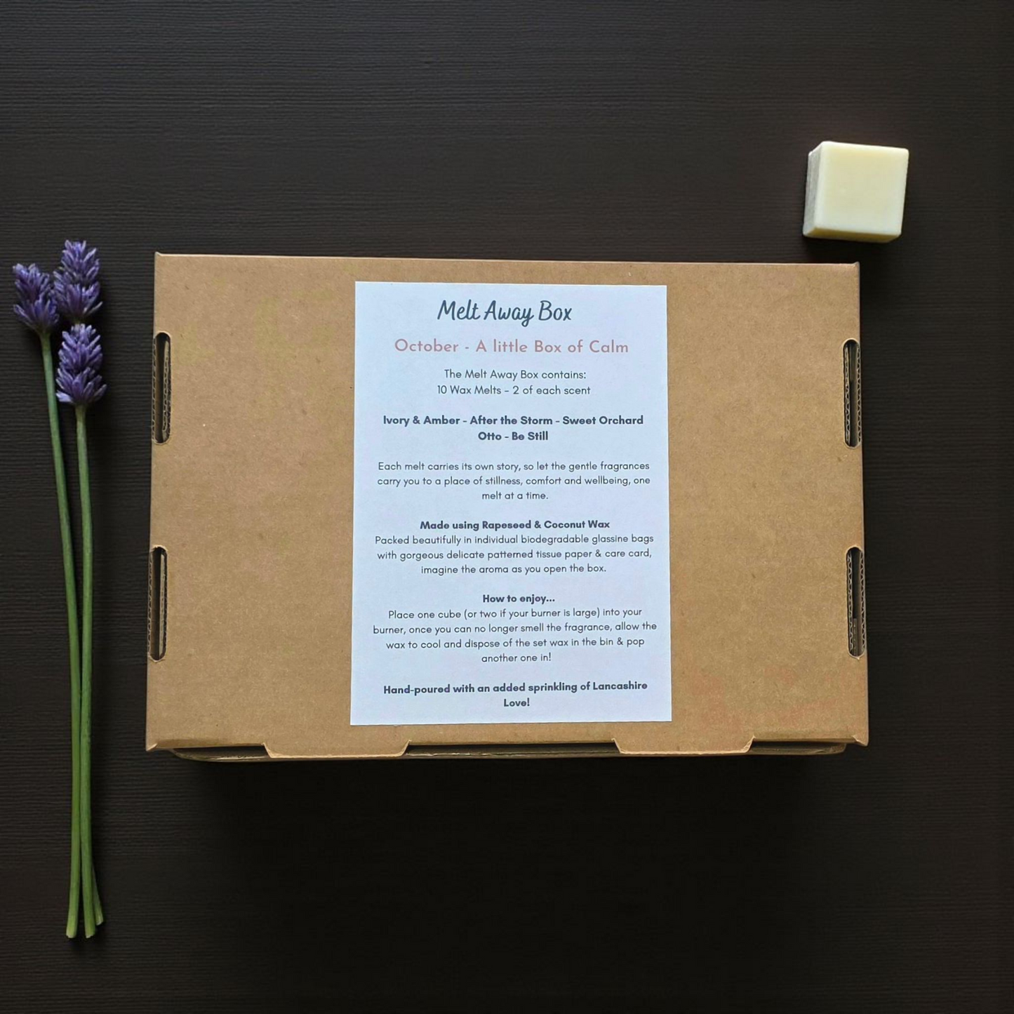 Melt Away Box - October - A little Box of Calm