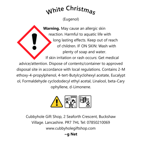 White Christmas Wax Melts