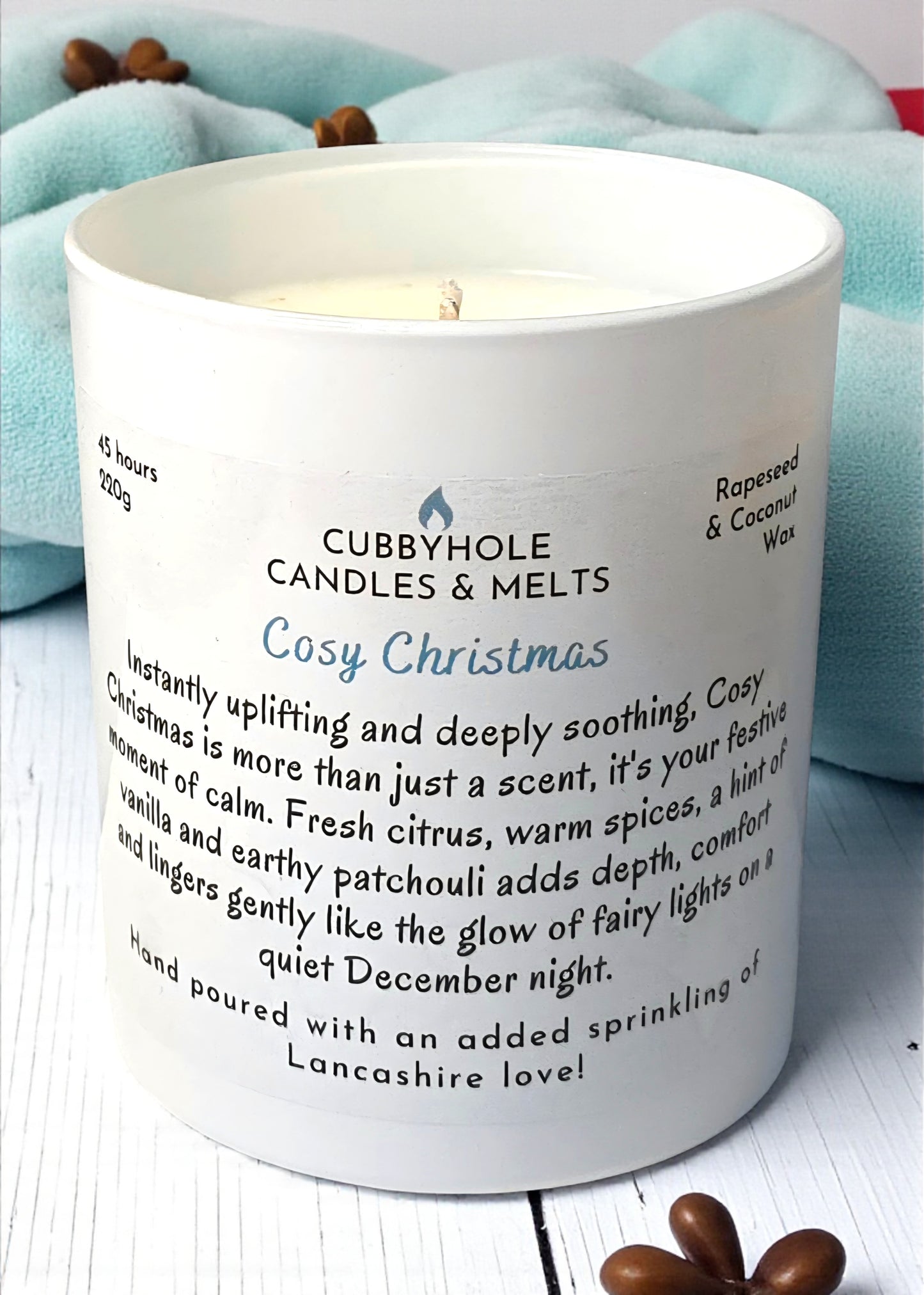 Cosy Christmas Candle